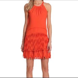 Vince Camuto fringe dress